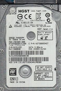 Amazon.com: HGST Travelstar Z5K500 HTS545050A7E380 - Festplatte